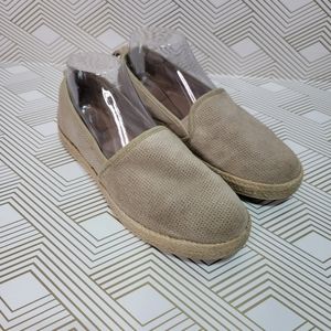 Clarks Women's Azella Theoni Espadrille Flat Loafer Shoes Beige/Sand Size 8½.